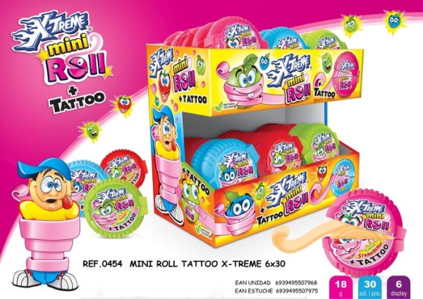 MINI ROLL TATTO, Pack 30und